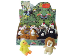 GS5453 (12cm) - shaking animals with keychain